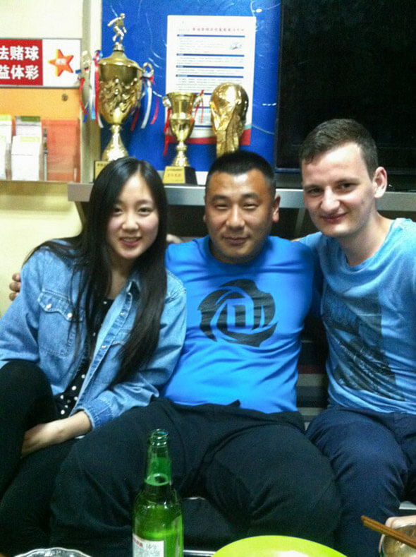 Staff et étudiants à Chengde