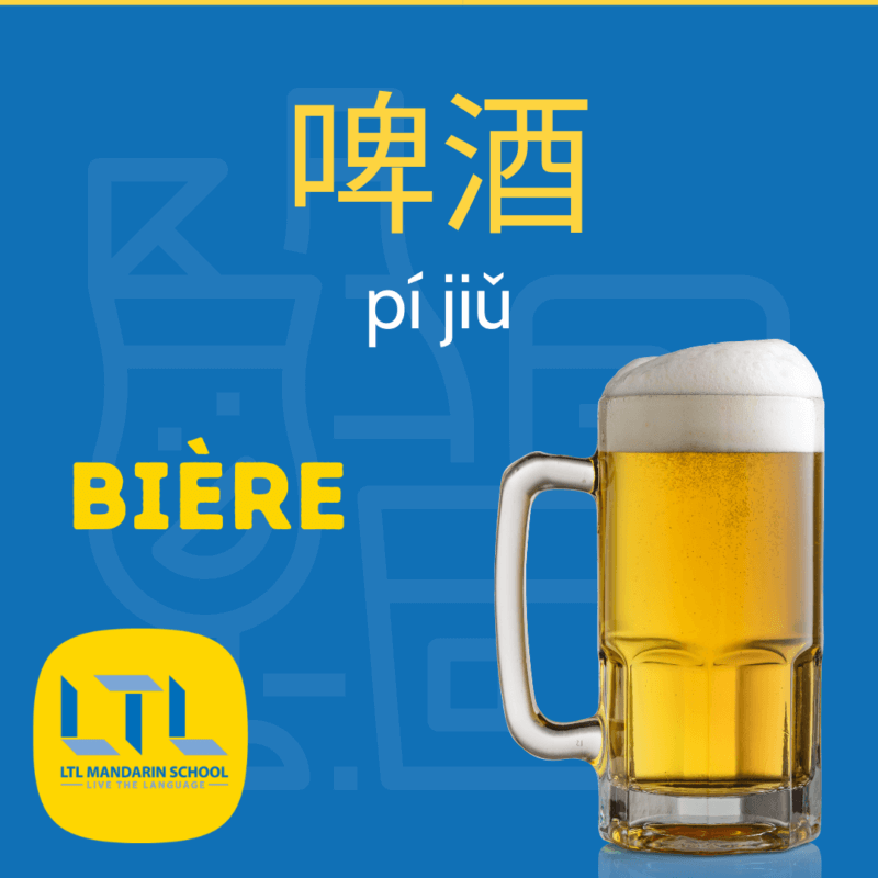 Alcool en chinois - Bière