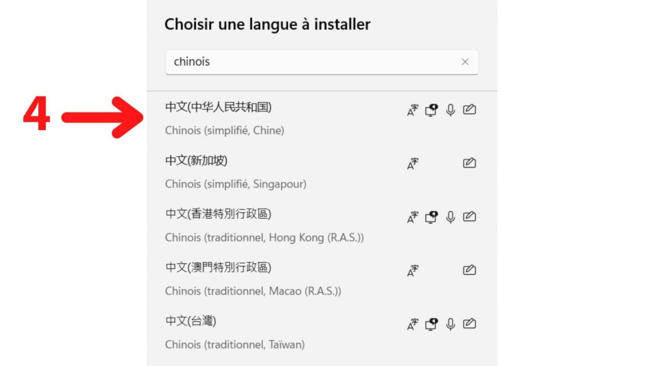 chinois Clavier