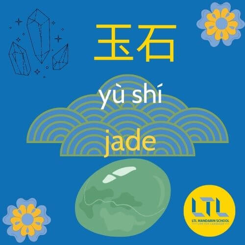 Jade en chinois : Yùshí, 玉石 