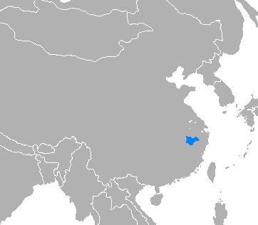 langues en Chine : localisation du dialecte Huizhou 